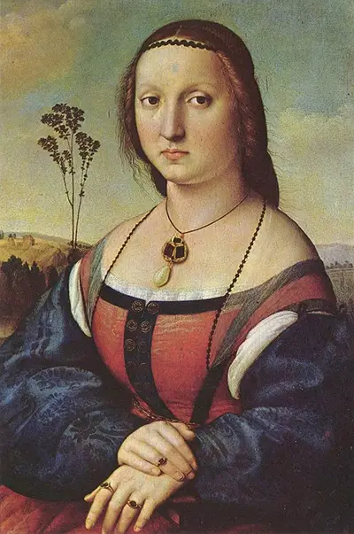 Portrait of Maddalena Doni Raphael